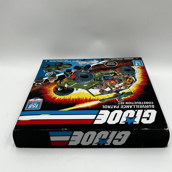 GI Joe Surveillance Patrol Military Construction Set Hasbro 158 Pieces & Figures - Picture 4 of 11